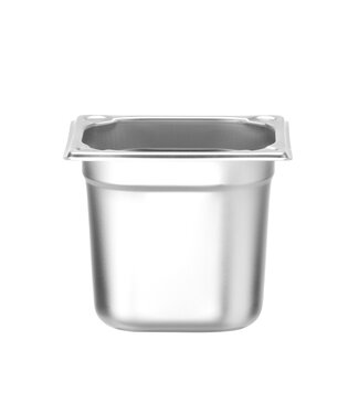 Hendi - Kitchen Line Gastronormbak rvs 1/6-150 mm diep 2,4 ltr zonder greep Kitchen Line - Hendi