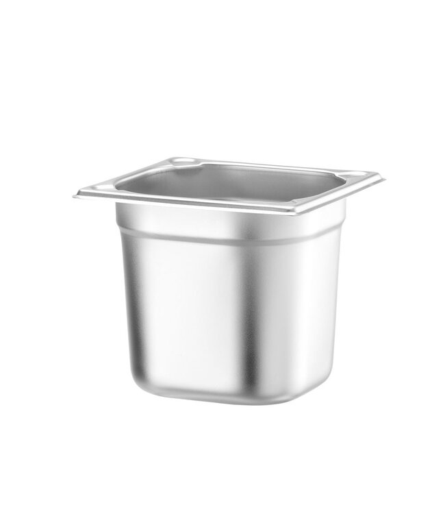 Gastronormbak rvs 1/6-150 mm diep 2,4 ltr zonder greep Kitchen Line - Hendi