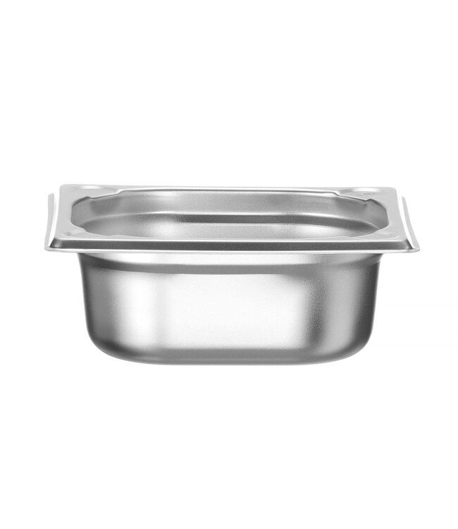 Gastronormbak rvs 1/6-065 mm diep 1 ltr zonder greep Kitchen Line - Hendi