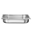Hendi - Kitchen Line Gastronormbak rvs 2/3-065 mm diep 5,5 ltr geperforeerde bodem zonder greep Kitchen Line - Hendi
