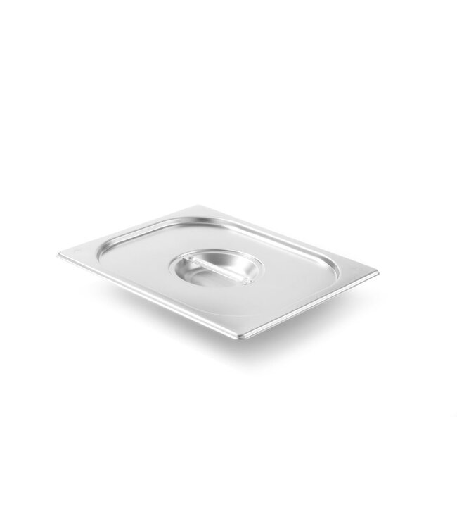 Gastronormdeksel rvs 1/2 voor Kitchen Line en Budget Line GN containers- Hendi
