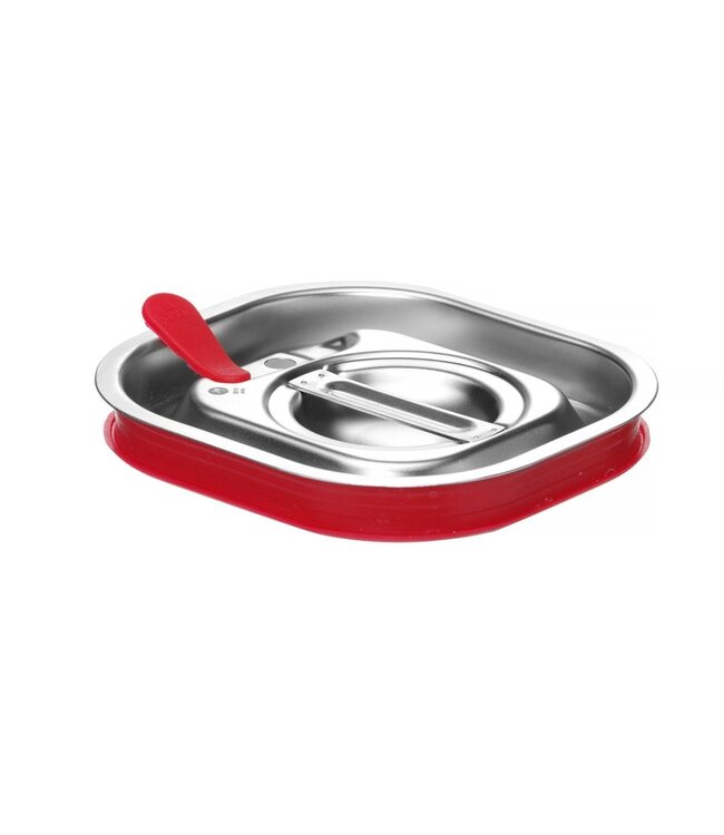 Gastronormdeksel rvs 1/6 waterdicht m/siliconenafdichting voor Kitchen Line en Budget Line GN containers- Hendi
