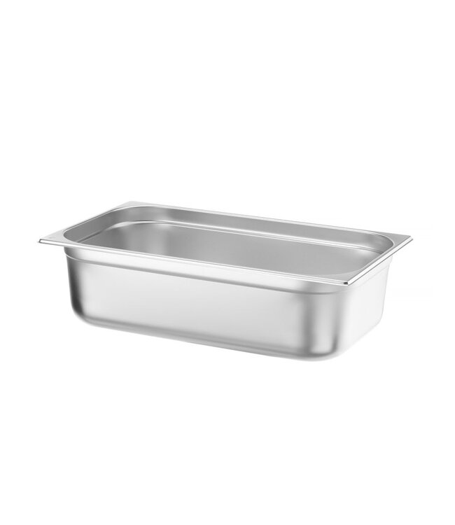 Gastronormbak rvs 1/1-150 mm diep 21 ltr zonder greep Budget Line - Hendi