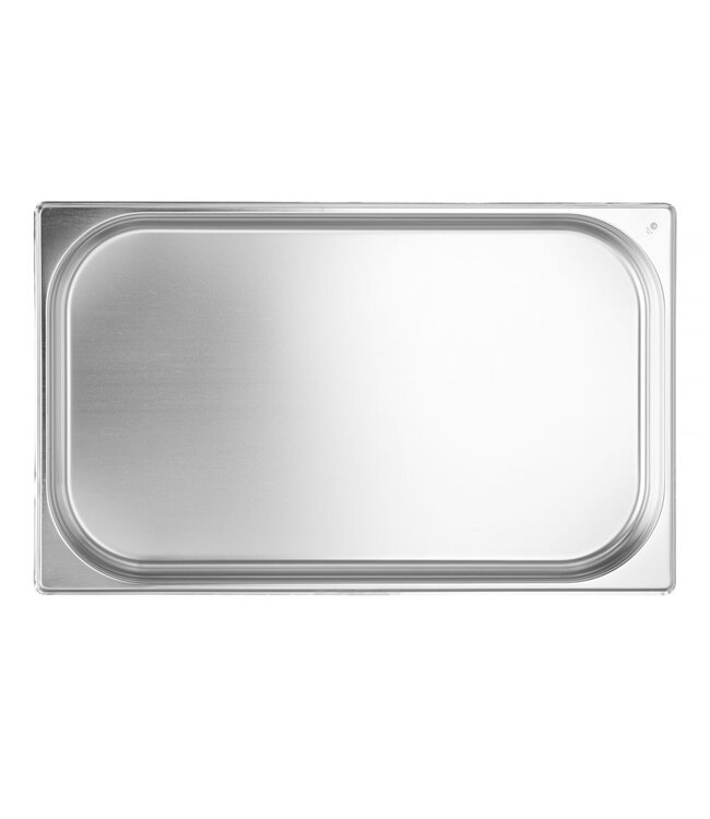Gastronormbak rvs 1/1-100 mm diep 14 ltr zonder greep Budget Line - Hendi