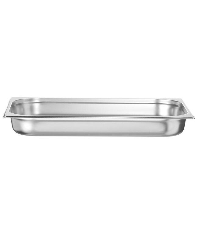 Gastronormbak rvs 1/1-065 mm diep 9 ltr zonder greep Budget Line - Hendi