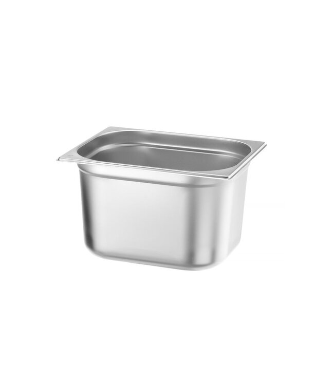 Gastronormbak rvs 1/2-200 mm diep 12,5 ltr zonder greep Budget Line - Hendi