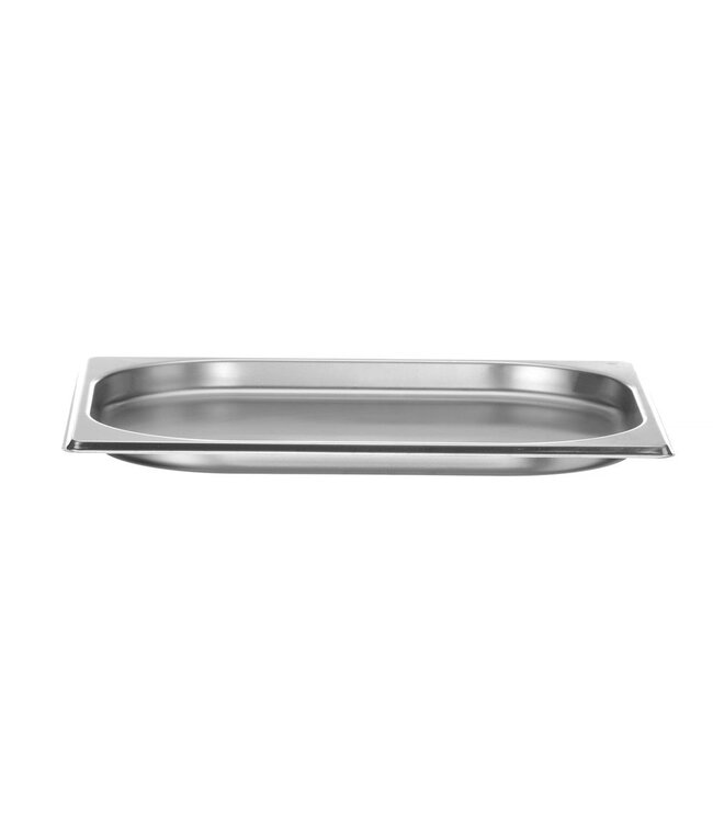 Gastronormbak rvs 1/2-020 mm diep 1 ltr zonder greep Budget Line - Hendi