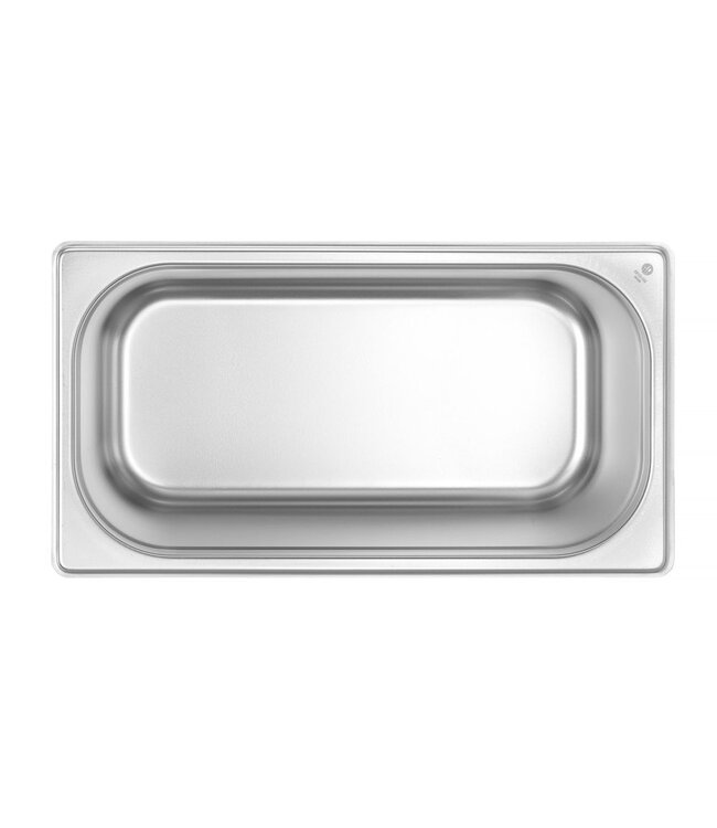 Gastronormbak rvs 1/3-200 mm diep 7,8 ltr zonder greep Budget Line - Hendi
