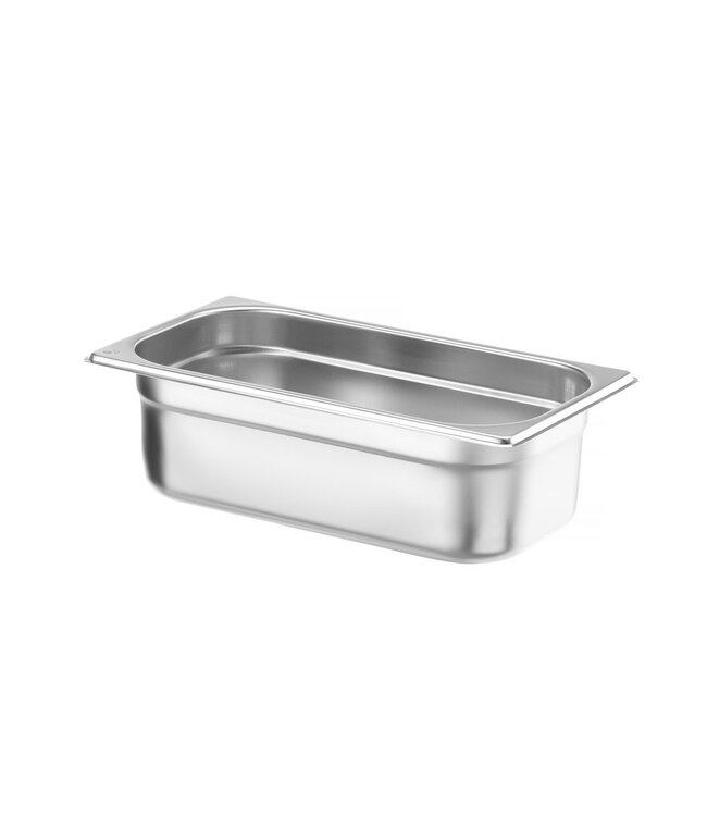 Gastronormbak rvs 1/3-100 mm diep 4 ltr zonder greep Budget Line - Hendi