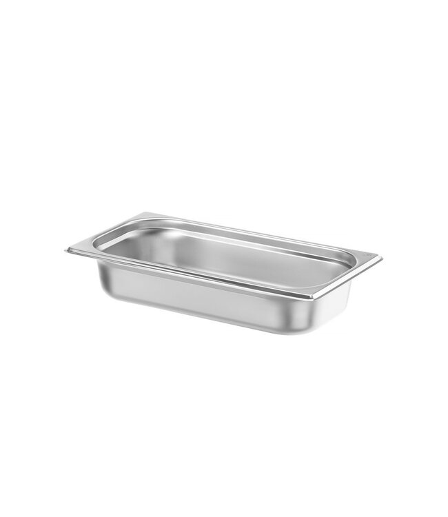 Gastronormbak rvs 1/3-065 mm diep 2,5 ltr zonder greep Budget Line - Hendi