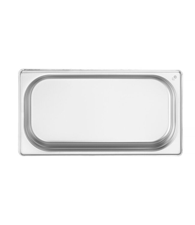 Gastronormbak rvs 1/3-040 mm diep 1,5 ltr zonder greep Budget Line - Hendi