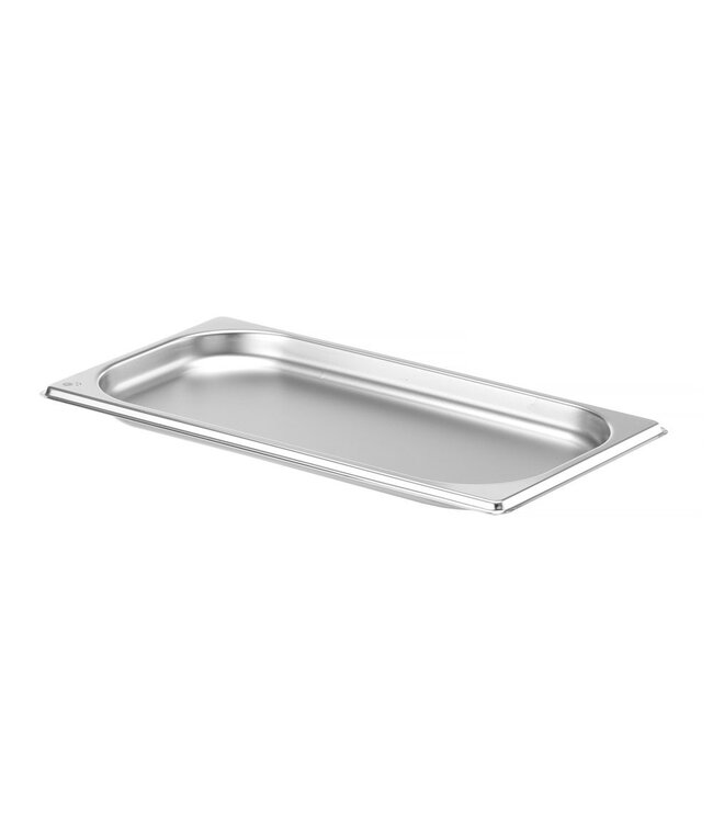 Gastronormbak rvs 1/3-020 mm diep 0,8 ltr zonder greep Budget Line - Hendi