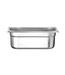 Hendi Budget Line Gastronormbak rvs 1/4-100 mm diep 2,8 ltr zonder greep Budget Line - Hendi