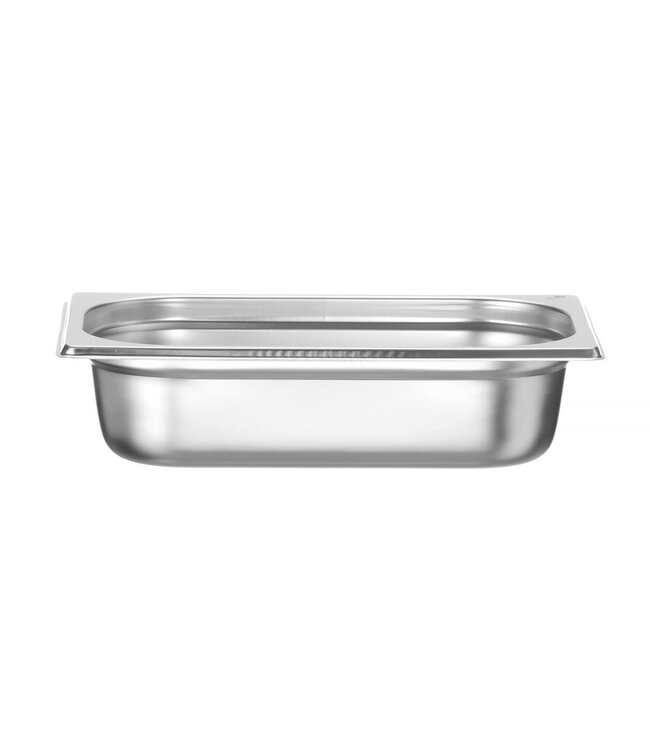 Gastronormbak rvs 1/4-065 mm diep 1,8 ltr zonder greep Budget Line - Hendi