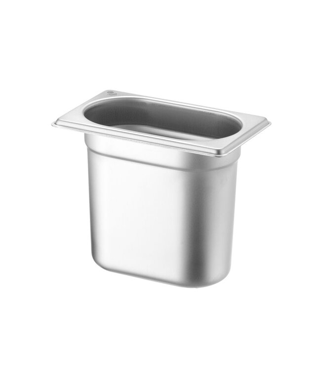 Gastronormbak rvs 1/9-150 mm diep 1,3 ltr zonder greep Budget Line - Hendi