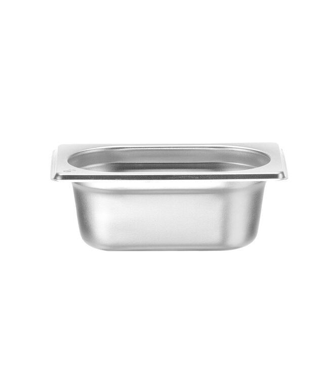 Gastronormbak rvs 1/9-065 mm diep 0,6 ltr zonder greep Budget Line - Hendi