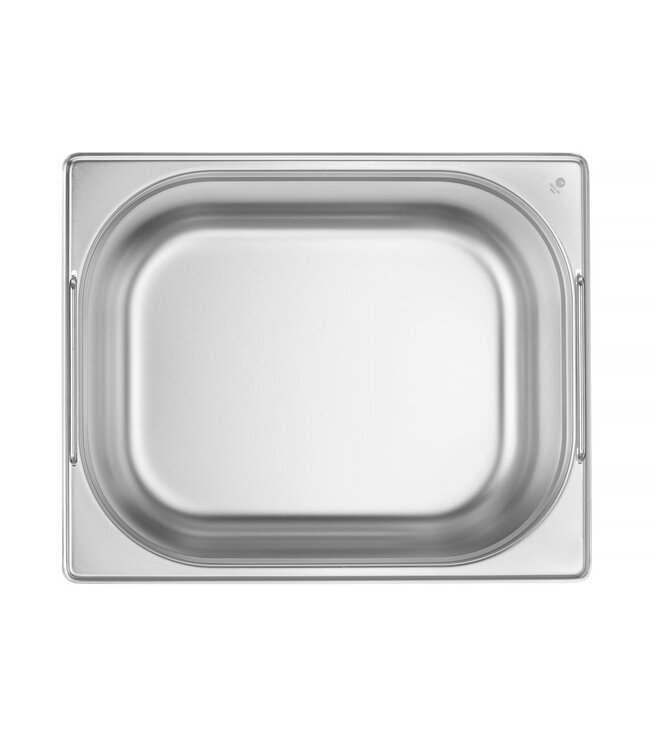 Gastronormbak rvs 1/2-150 mm diep 9,5 ltr met handgreep Budget Line - Hendi