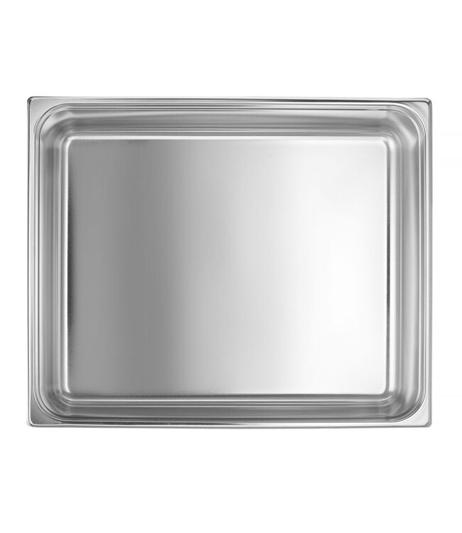 Gastronormbak rvs 2/1-200 mm diep 58 ltr zonder greep Profi Line- Hendi
