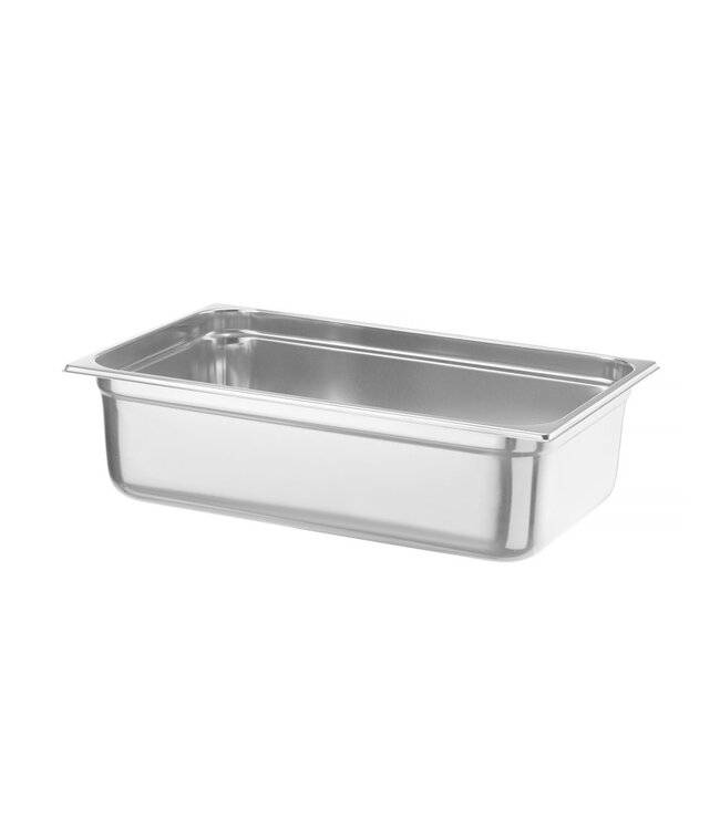 Gastronormbak rvs 1/1-150 mm diep 21 ltr zonder greep Profi Line- Hendi