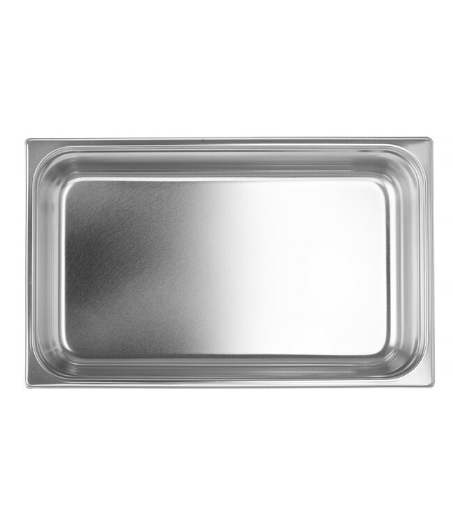 Gastronormbak rvs 1/1-150 mm diep 21 ltr zonder greep Profi Line- Hendi