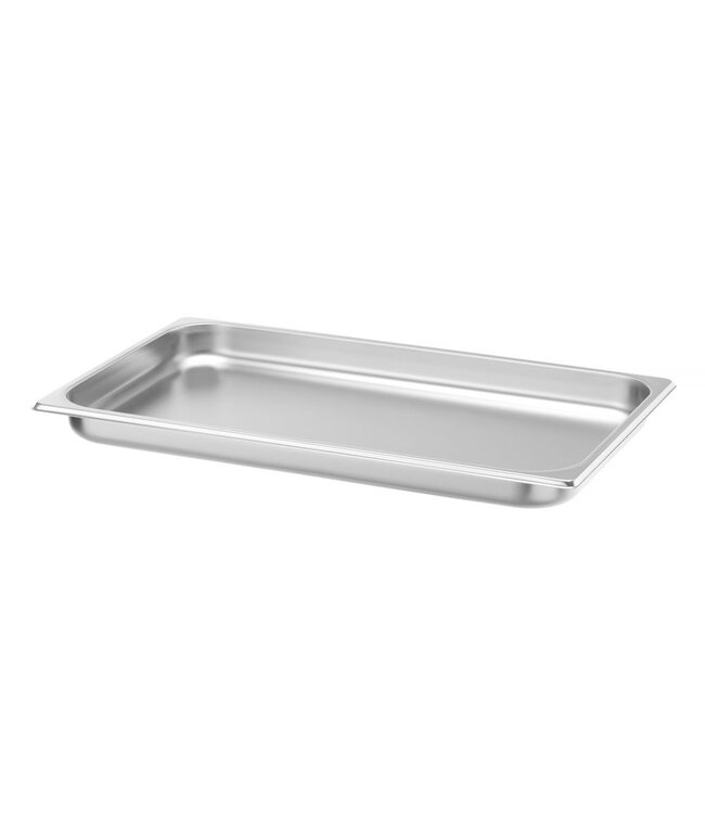 Gastronormbak rvs 1/1-040 mm diep 5 ltr zonder greep Profi Line- Hendi