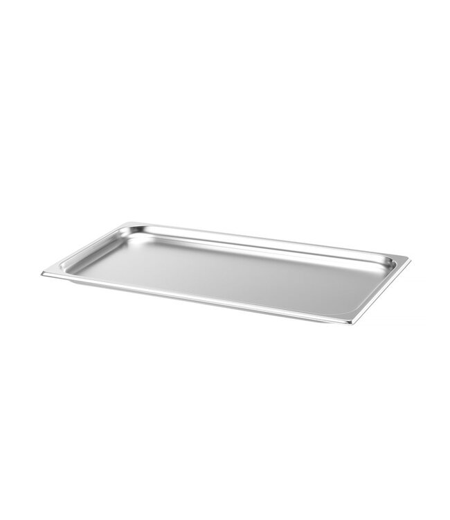 Gastronormbak rvs 1/1-020 mm diep 2,5 ltr zonder greep Profi Line- Hendi