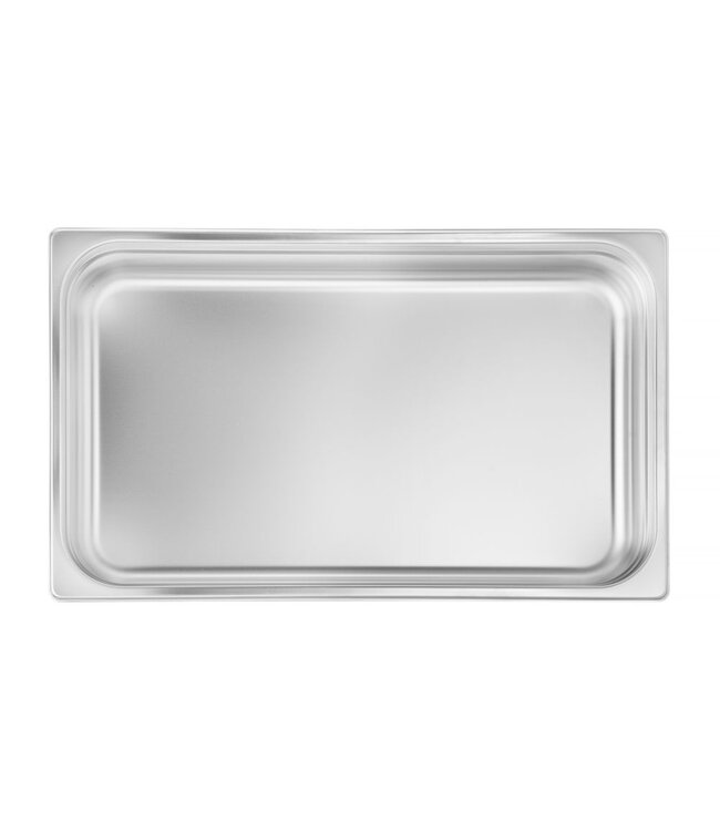 Gastronormbak rvs 1/1-020 mm diep 2,5 ltr zonder greep Profi Line- Hendi