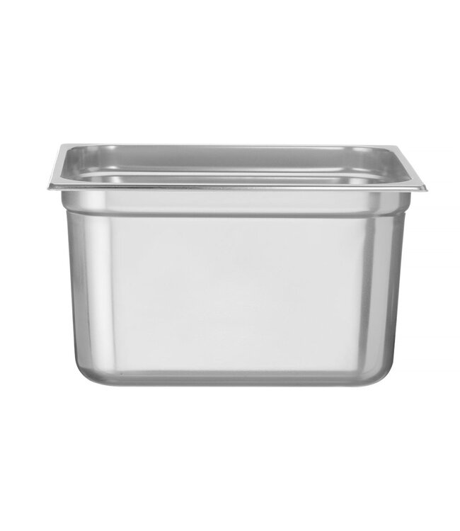 Gastronormbak rvs 2/3-200 mm diep 18 ltr zonder greep Profi Line- Hendi