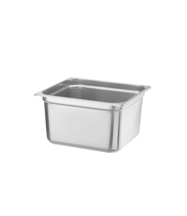 Gastronormbak rvs 2/3-200 mm diep 18 ltr zonder greep Profi Line- Hendi