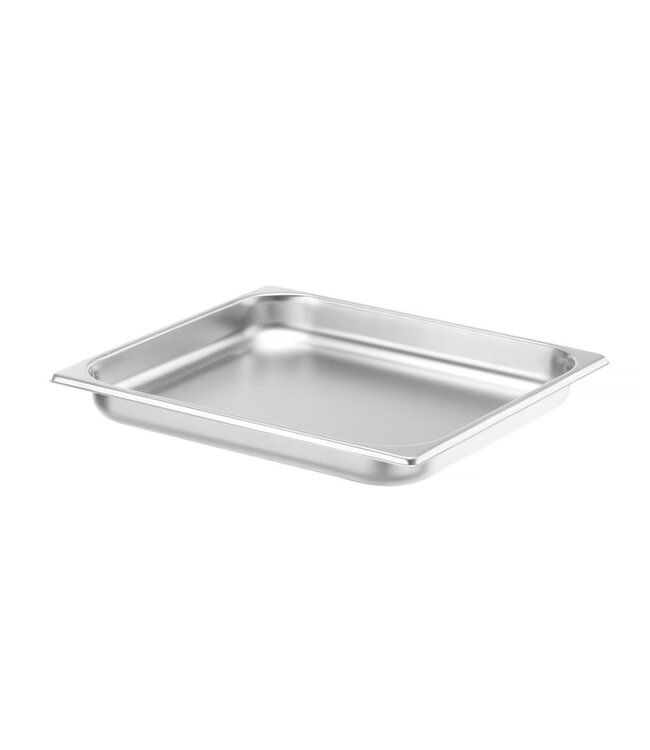 Gastronormbak rvs 2/3-040 mm diep 3 ltr zonder greep Profi Line- Hendi