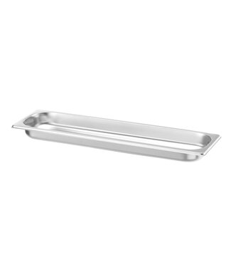 Hendi - Profi Line Gastronormbak rvs 2/4-040 mm diep 2,5 ltr zonder greep Profi Line- Hendi