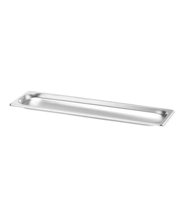 Gastronormbak rvs 2/4-020 mm diep 1,2 ltr zonder greep Profi Line- Hendi