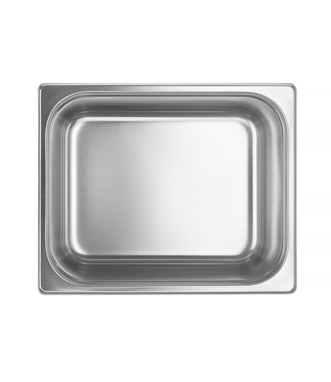 Gastronormbak rvs 1/2-200 mm diep 12,5 ltr zonder greep Profi Line- Hendi