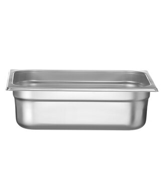Hendi - Profi Line Gastronormbak rvs 1/2-100 mm diep 6,5 ltr zonder greep Profi Line- Hendi