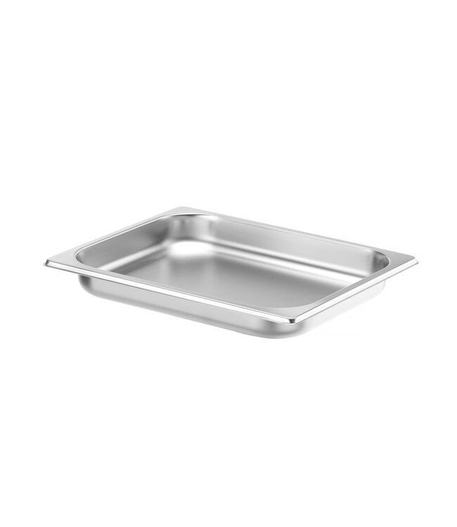 Gastronormbak rvs 1/2-040 mm diep 2 ltr zonder greep Profi Line- Hendi