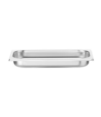 Hendi - Profi Line Gastronormbak rvs 1/3-040 mm diep 1,5 ltr zonder greep Profi Line- Hendi
