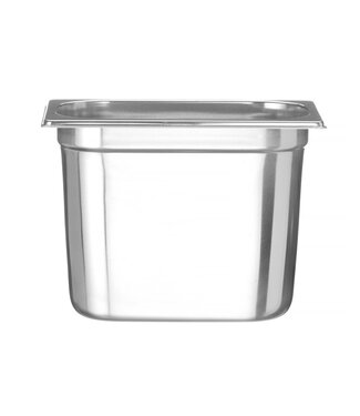 Hendi - Profi Line Gastronormbak rvs 1/4-200 mm diep 5,5 ltr zonder greep Profi Line- Hendi