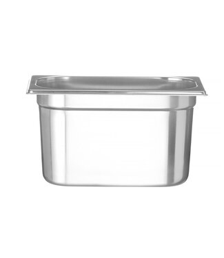 Hendi - Profi Line Gastronormbak rvs 1/4-150 mm diep 4 ltr zonder greep Profi Line- Hendi