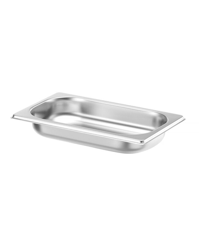 Gastronormbak rvs 1/4-040 mm diep 1,7 ltr zonder greep Profi Line- Hendi