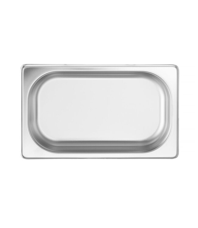 Gastronormbak rvs 1/4-040 mm diep 1,7 ltr zonder greep Profi Line- Hendi