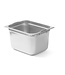 Hendi - Profi Line Gastronormbak rvs 1/2-100 mm diep 6,25 ltr met handgreep Profi Line- Hendi