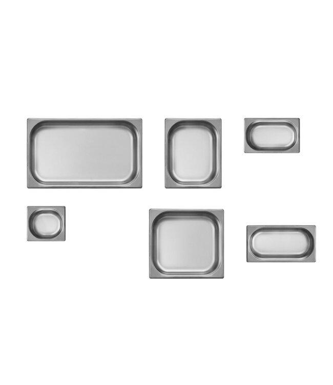 Gastronormbak rvs 1/3-200 mm diep 7,8 ltr met handgreep Profi Line- Hendi