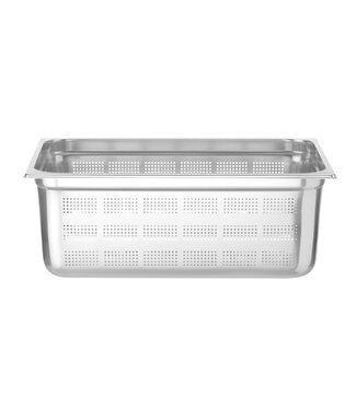 Hendi - Profi Line Gastronormbak rvs 1/1-200 mm diep 28 ltr geperforeerd zonder greep Profi Line- Hendi