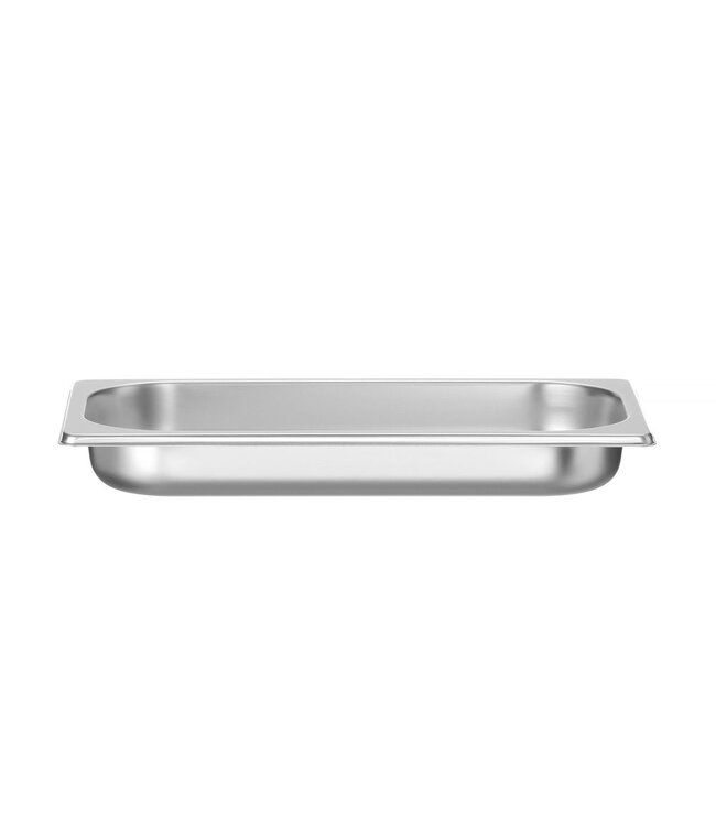 Gastronormbak rvs 1/3-040 mm diep 1,2 ltr geperforeerde bodem zonder greep Profi Line- Hendi