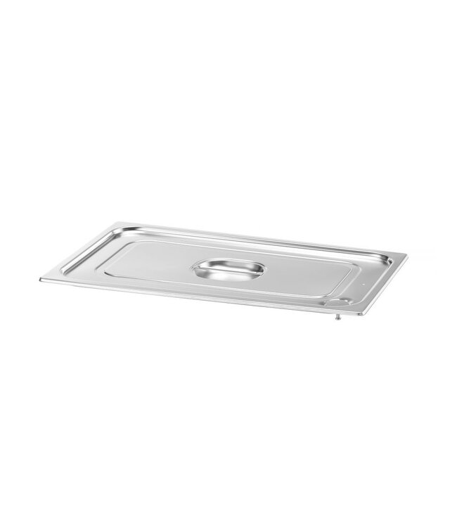 Gastronormdeksel rvs 1/1 waterdicht m/siliconenafdichting voor Profi Line GN containers- Hendi