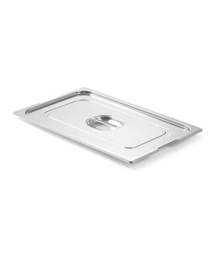 Hendi GN deksels rvs Gastronormdeksel rvs 1/1 met handgreepuitsparing voor Profi Line en Kitchen Line GN containers- Hendi