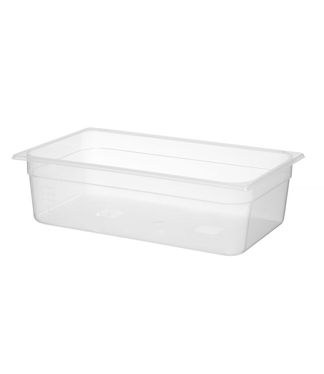Gastronormbak PP(polypropyleen) 1/1-150 mm diep 21 ltr -40°C tot +80°C - Hendi