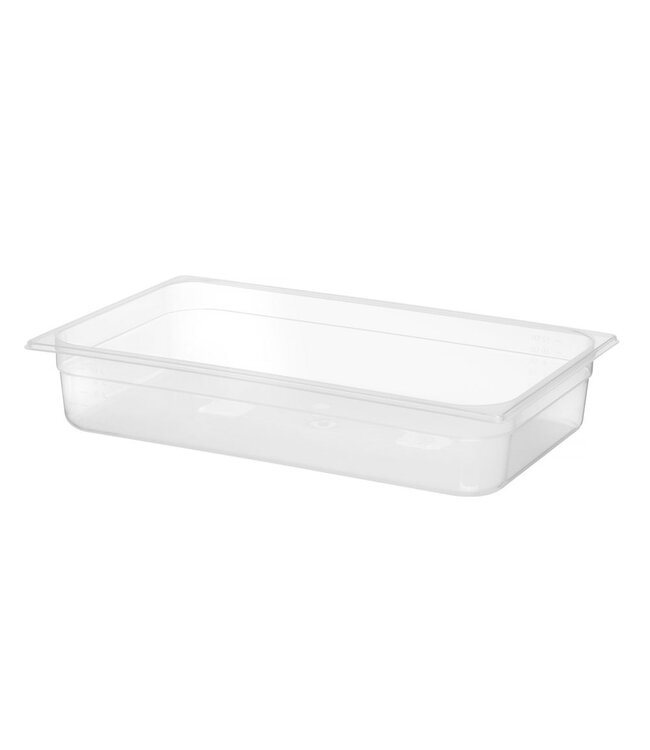 Gastronormbak PP(polypropyleen) 1/1-100 mm diep 14 ltr -40°C tot +80°C - Hendi