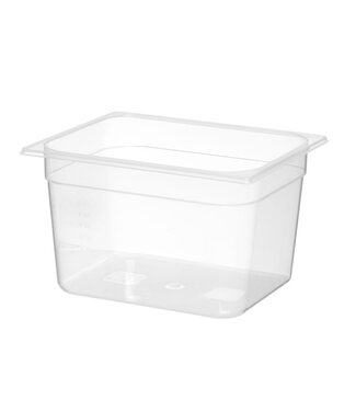 Hendi Gastronormbak PP(polypropyleen) 1/2-200 mm diep 12,5 ltr -40°C tot +80°C - Hendi