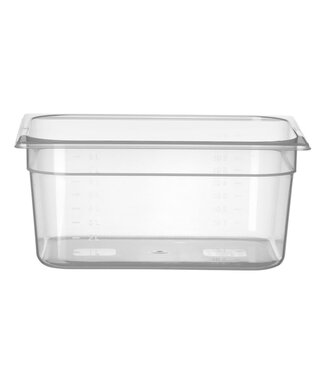 Hendi Gastronormbak PP(polypropyleen) 1/2-150 mm diep 9,5 ltr -40°C tot +80°C - Hendi
